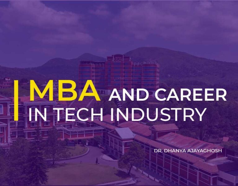 MBA and Career in tech industry