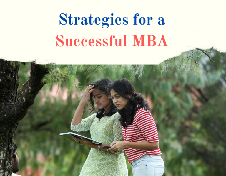 Strategies for a successful MBA