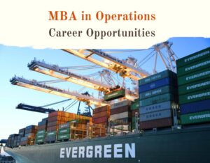 MBA in Operations - Career Opportunities